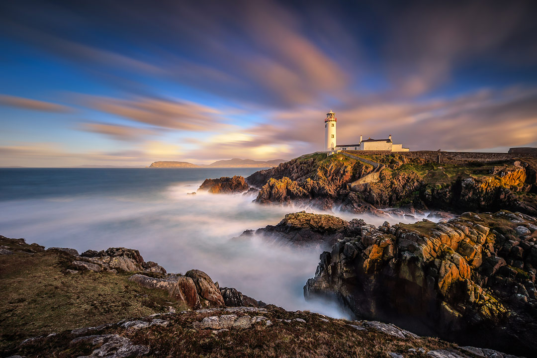 Fanad Head Lighthouse, Donegal, Ireland by Ryszard Lomnicki