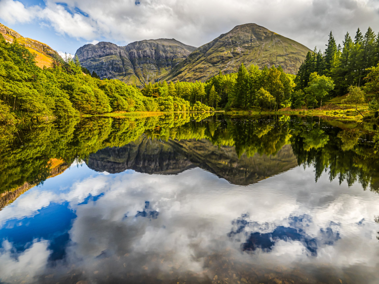 The Pond Mirror, Ballachulish, Scotland