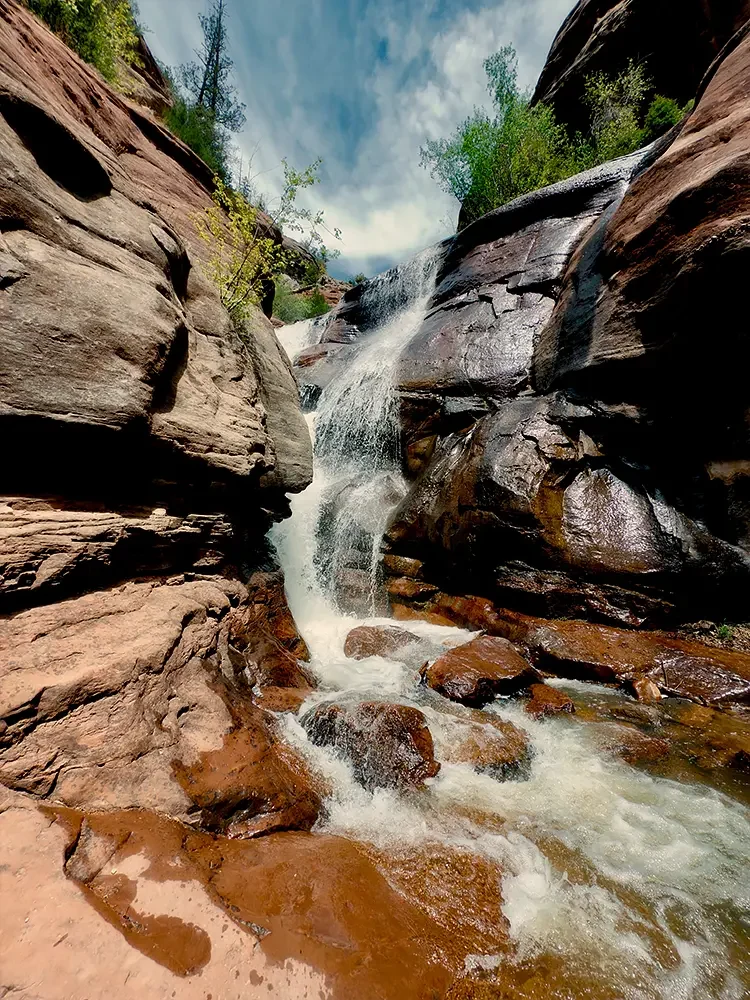 Hayes creek falls, redstone, colorado, pitkin, usa
