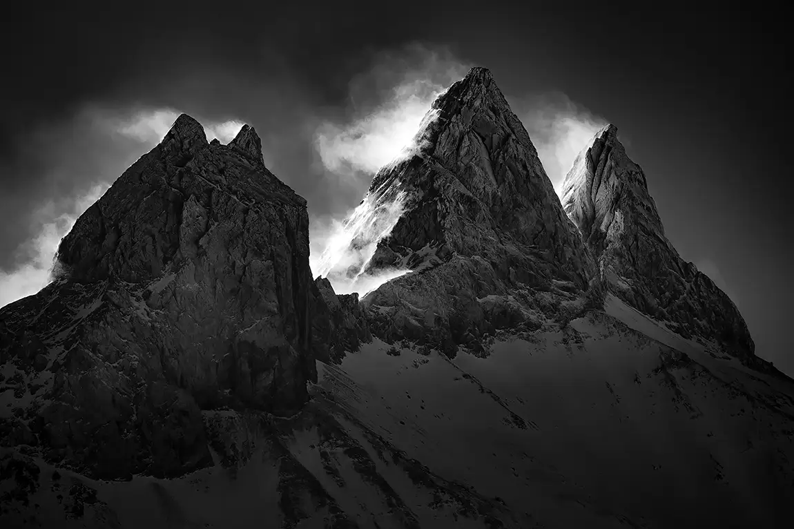 Majestic peaks, aiguilles d'arves, maurienne, france