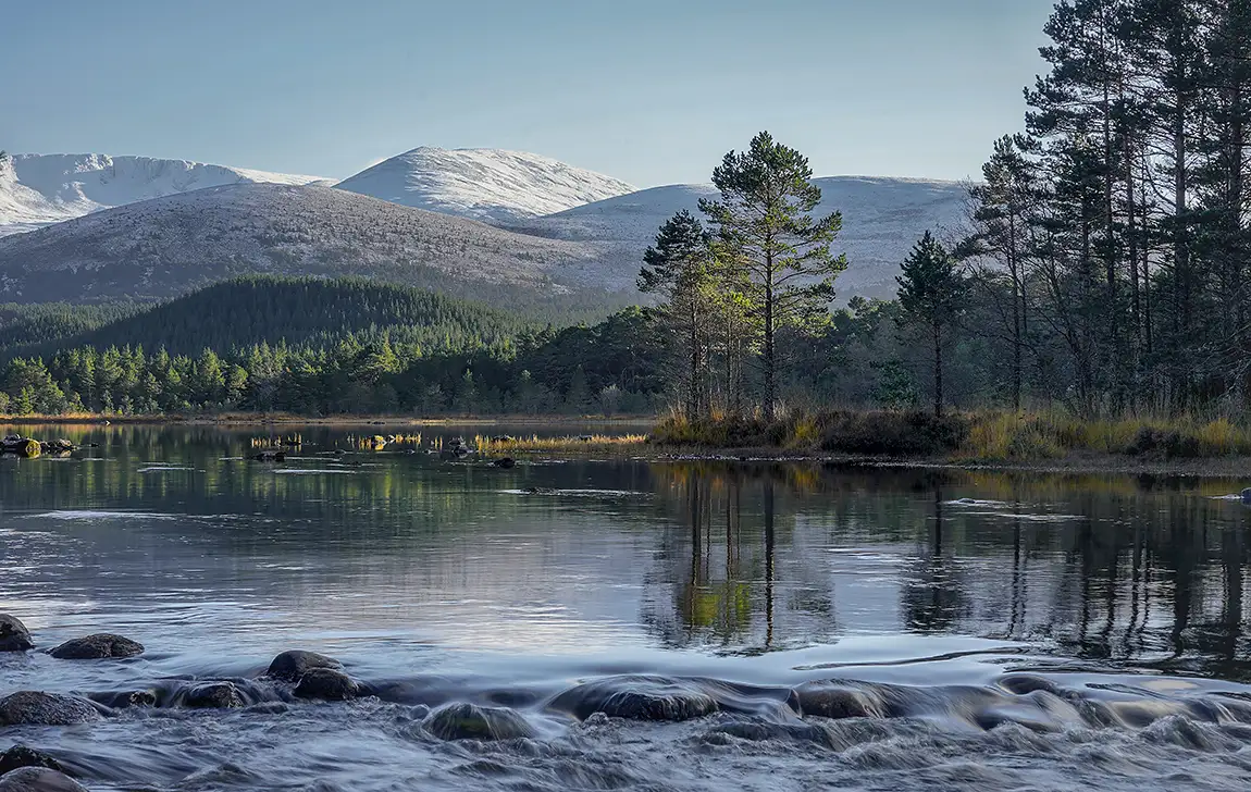 My heaven on earth, river luineag, cairngorms national park, scotland