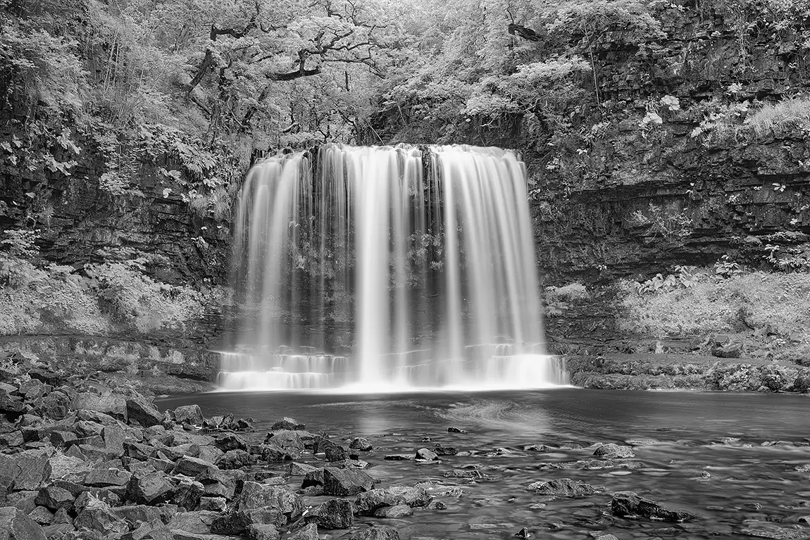 Sgwd yr eira, ystradfellte, brecon beacon, wales