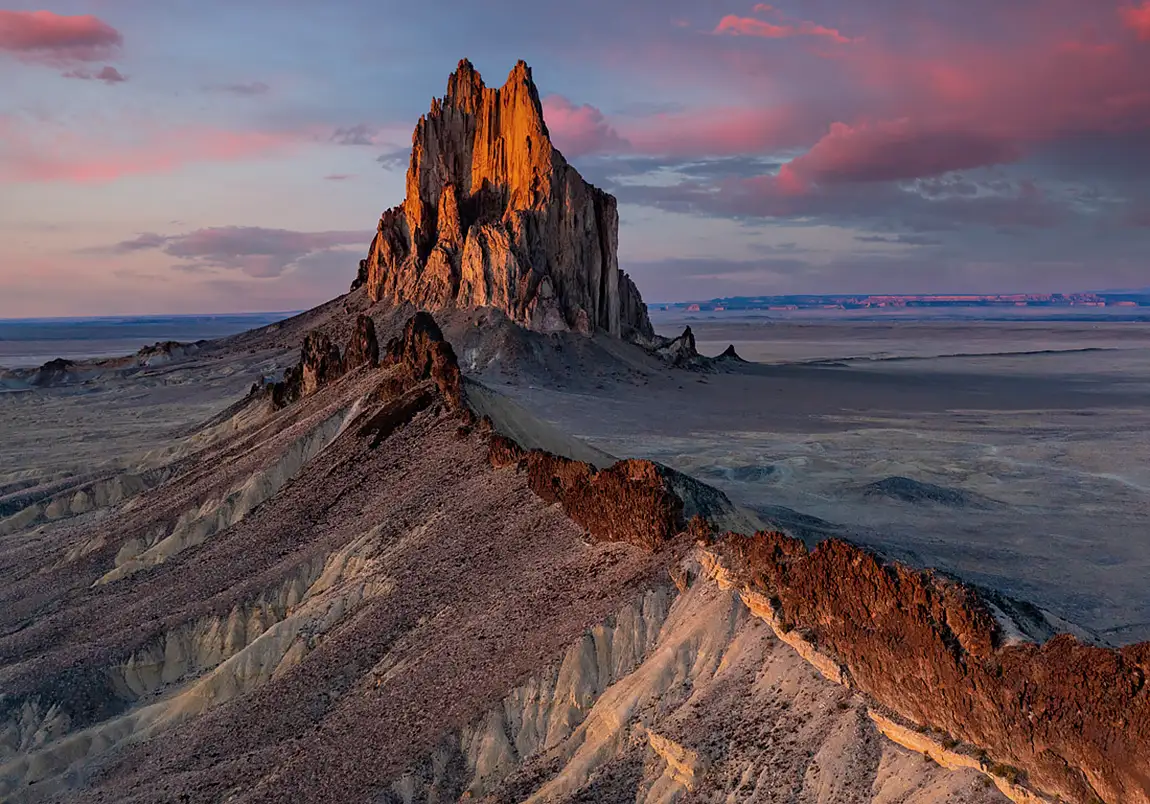 Shiprock new mexico usa