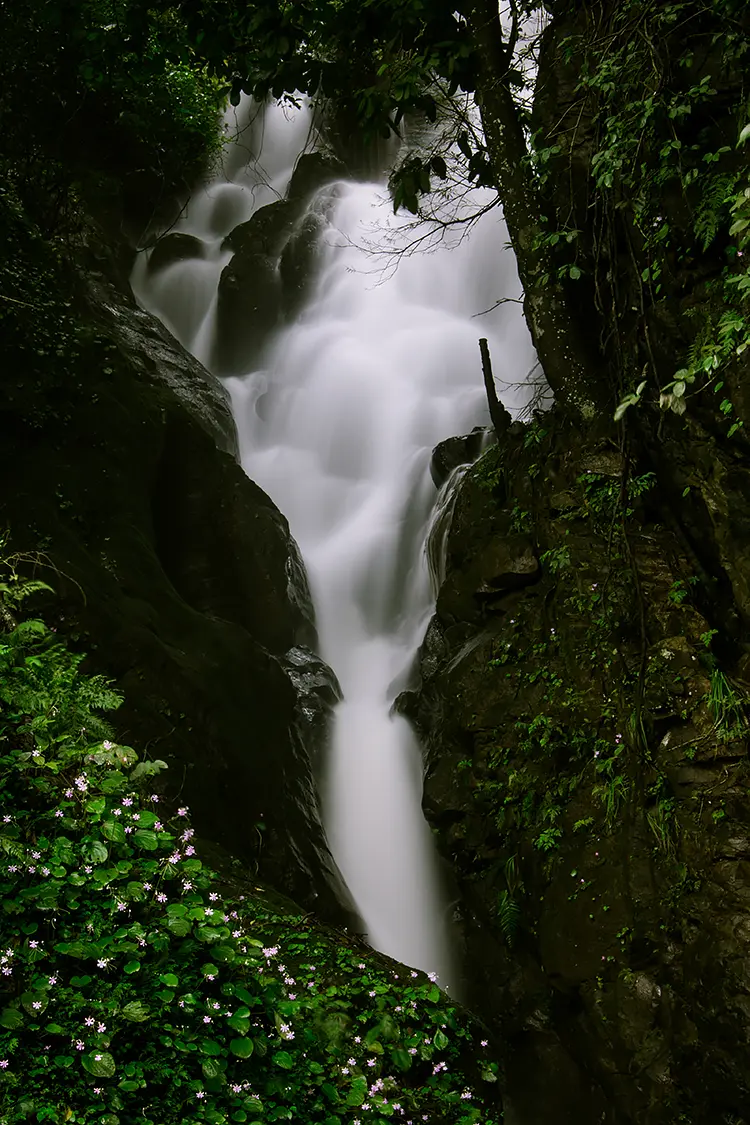 Coorg waterfall, karnataka, india