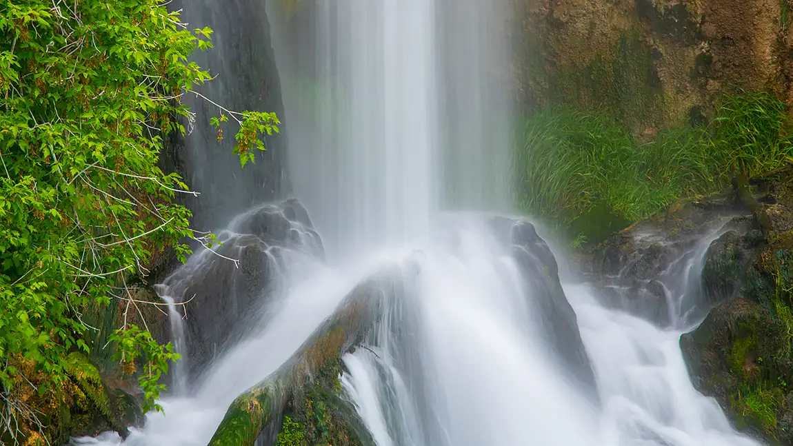 Rifle falls, garfield county, colorado, usa