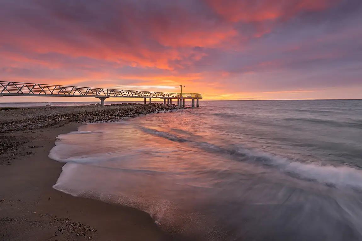 The morning canvas, xilxes, castellon, valencia, spain