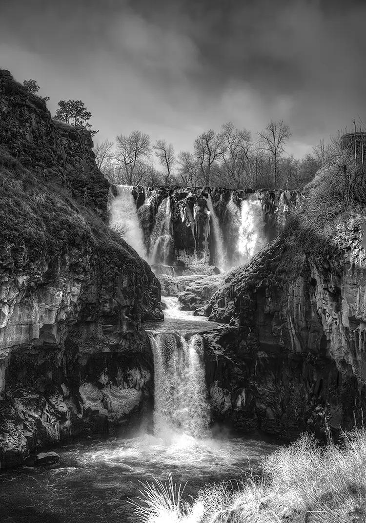 White river falls, tygh valley, oregon, usa