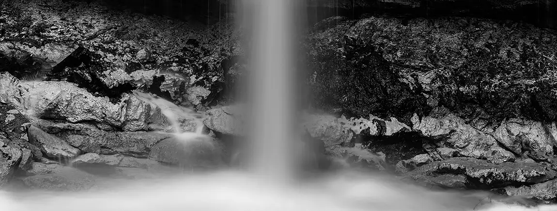 Augine waterfall, menthue, ogens, switzerland