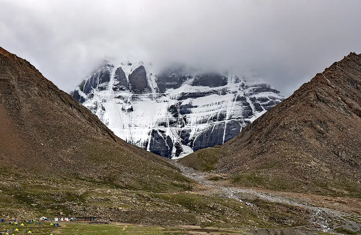 Mount kailash north face, dirapuk, tibet