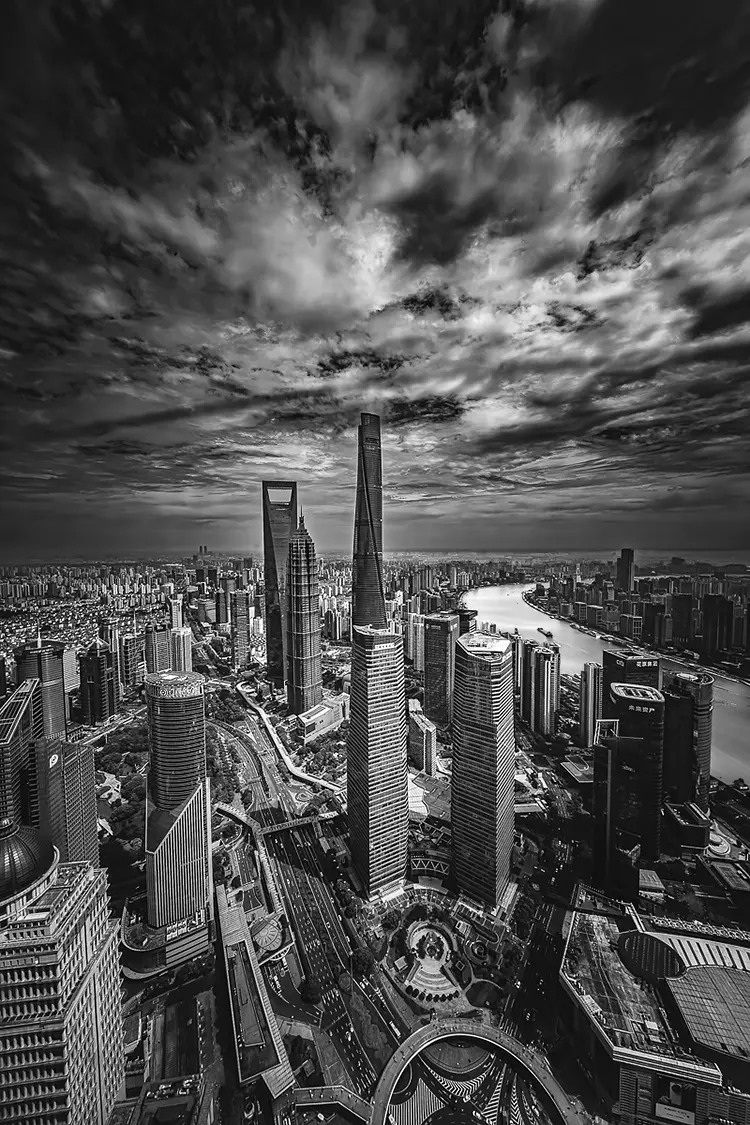 Pudong district, shanghai, china