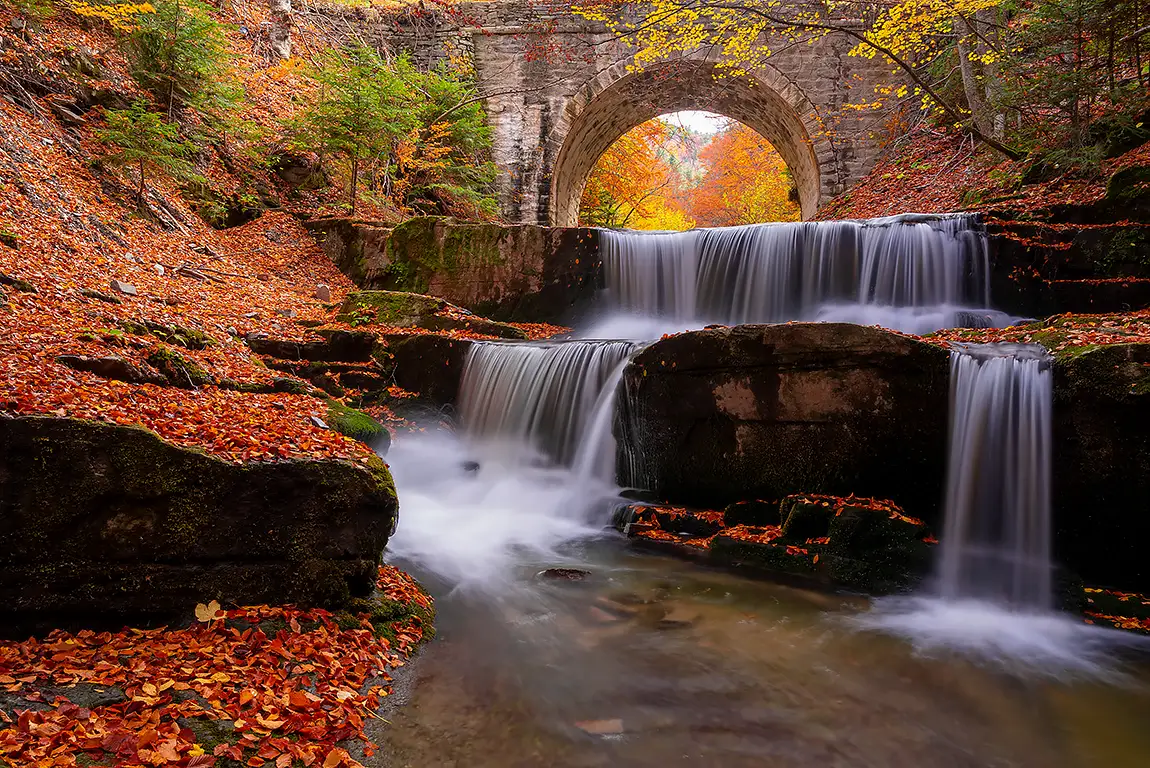 Sitovo cascades, rhodope mountains, bulgaria