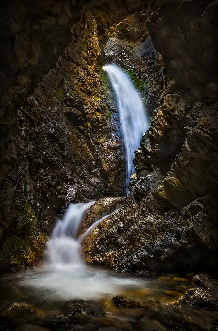 The hidden jewel, zapata falls, colorado, usa