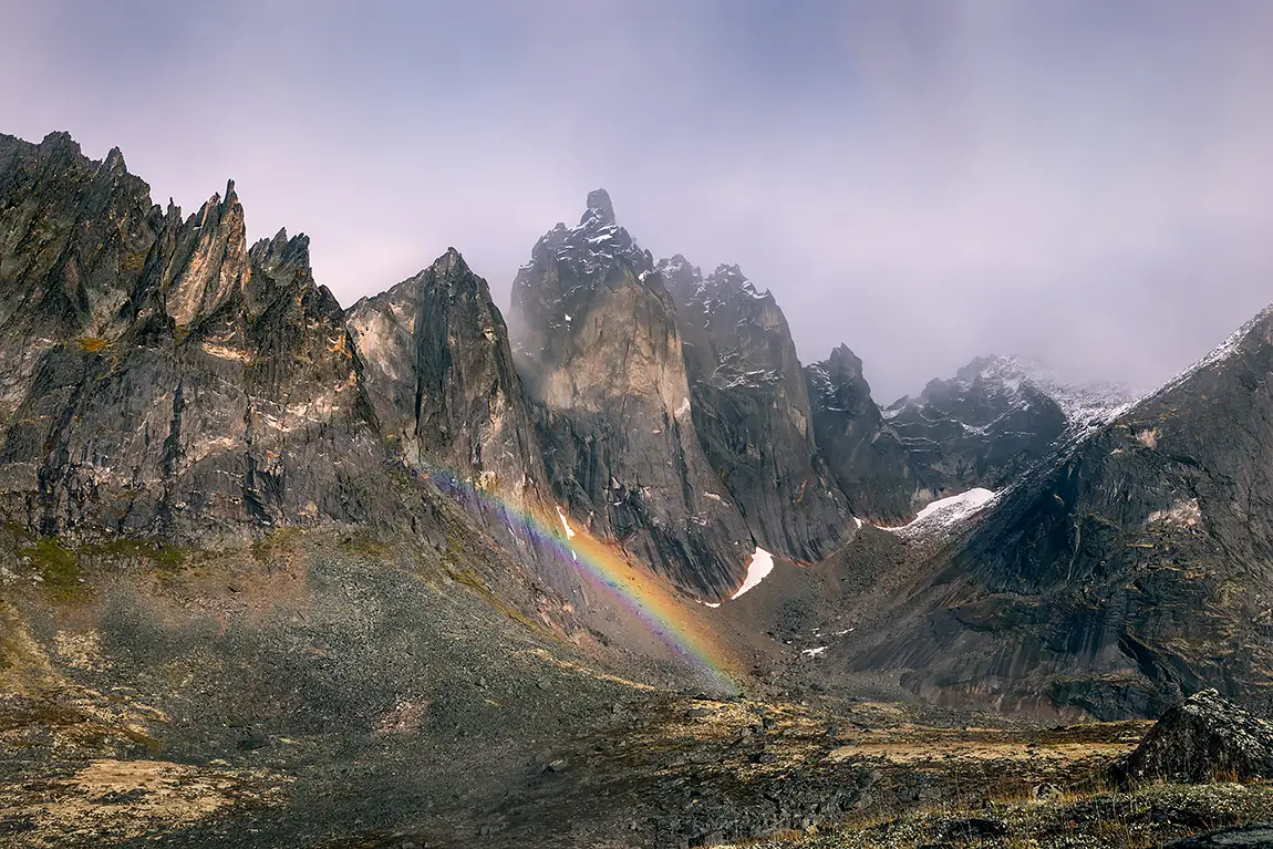 After the storm, tombstone territorial park, yukon, canada