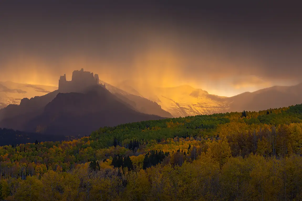 Fall in mordor, crested butte, colorado, usa