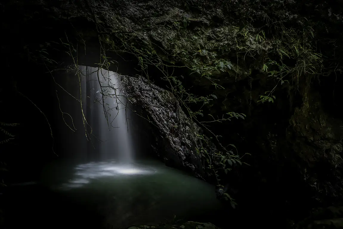 Natural arch, queensland, australia