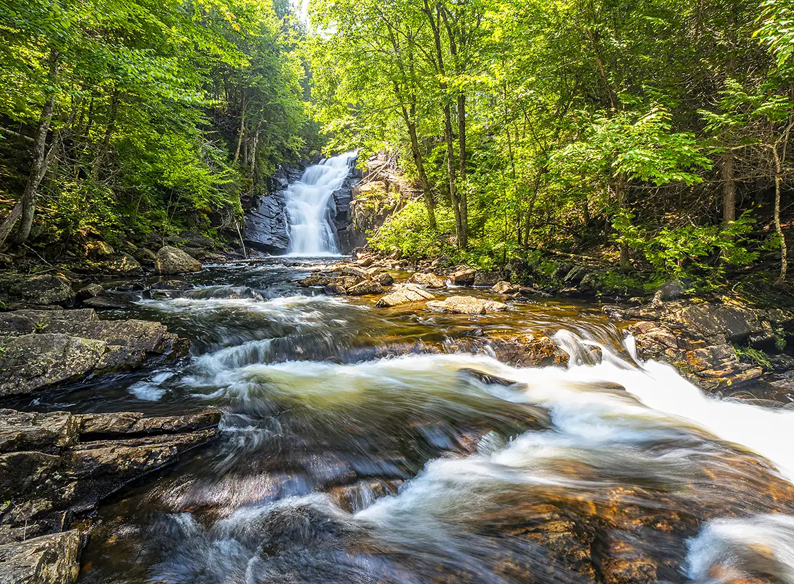 The swaggin river, st come, quebec, canada