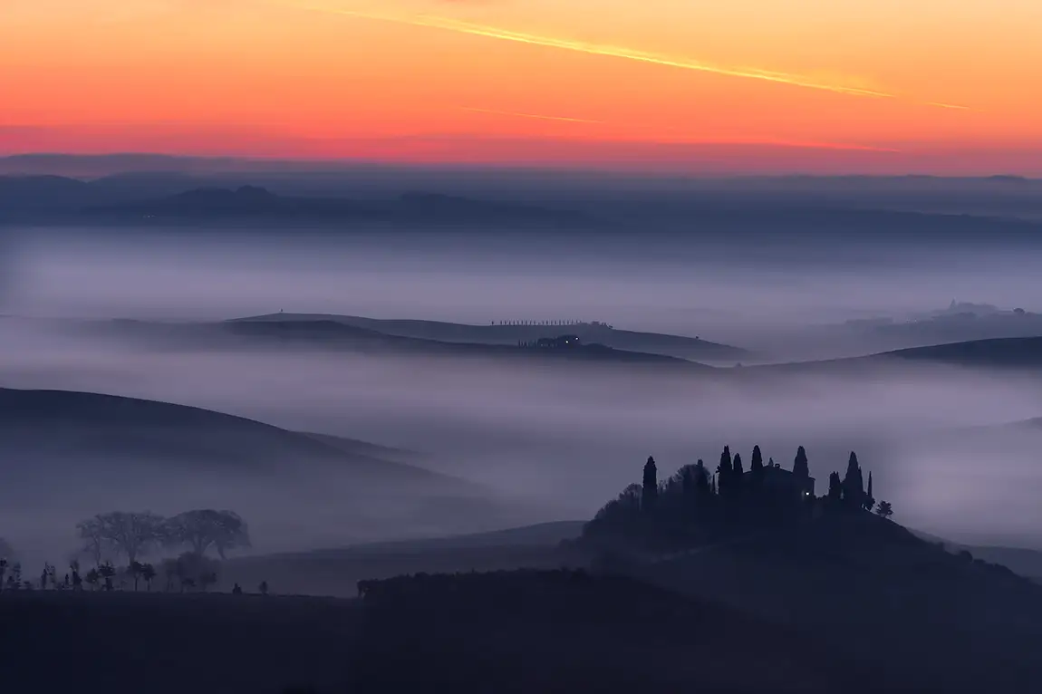 Belvedere, san quirico d'orcia, tuscany, italy