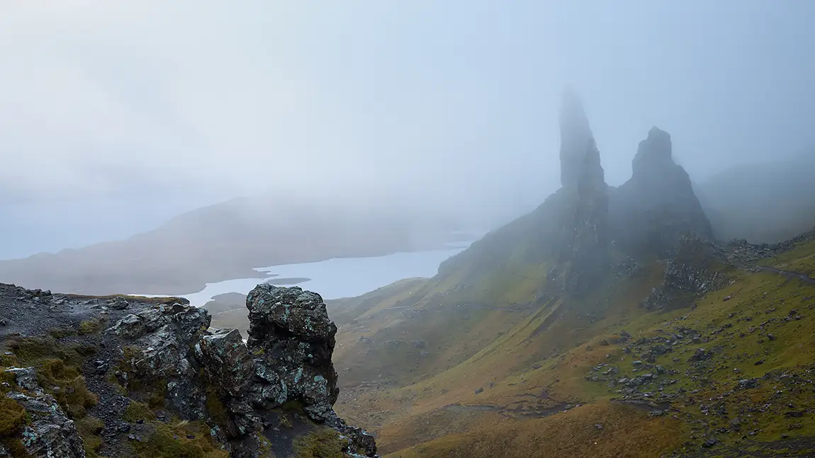 Old man of storr, isle of skye, scotland