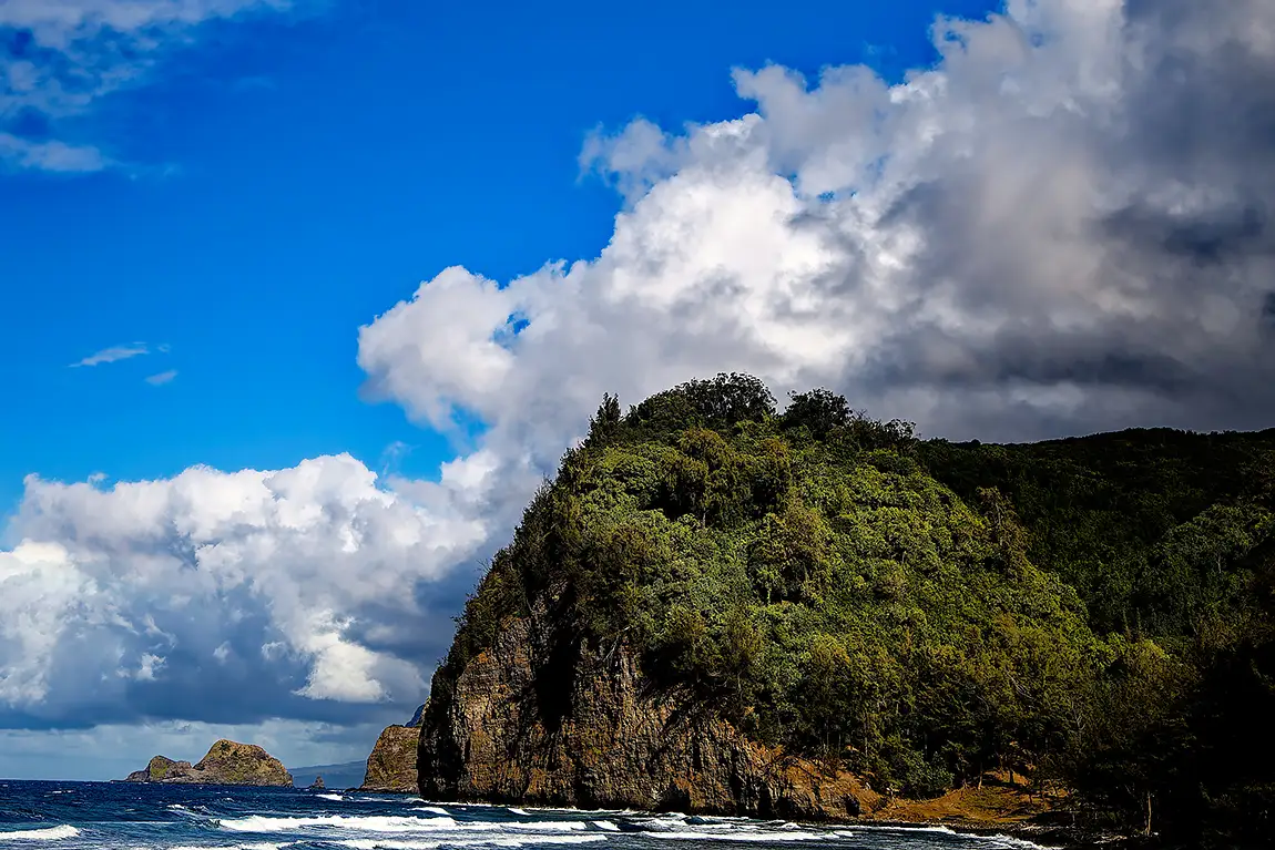 Pololu beach, hawaii's big island, usa