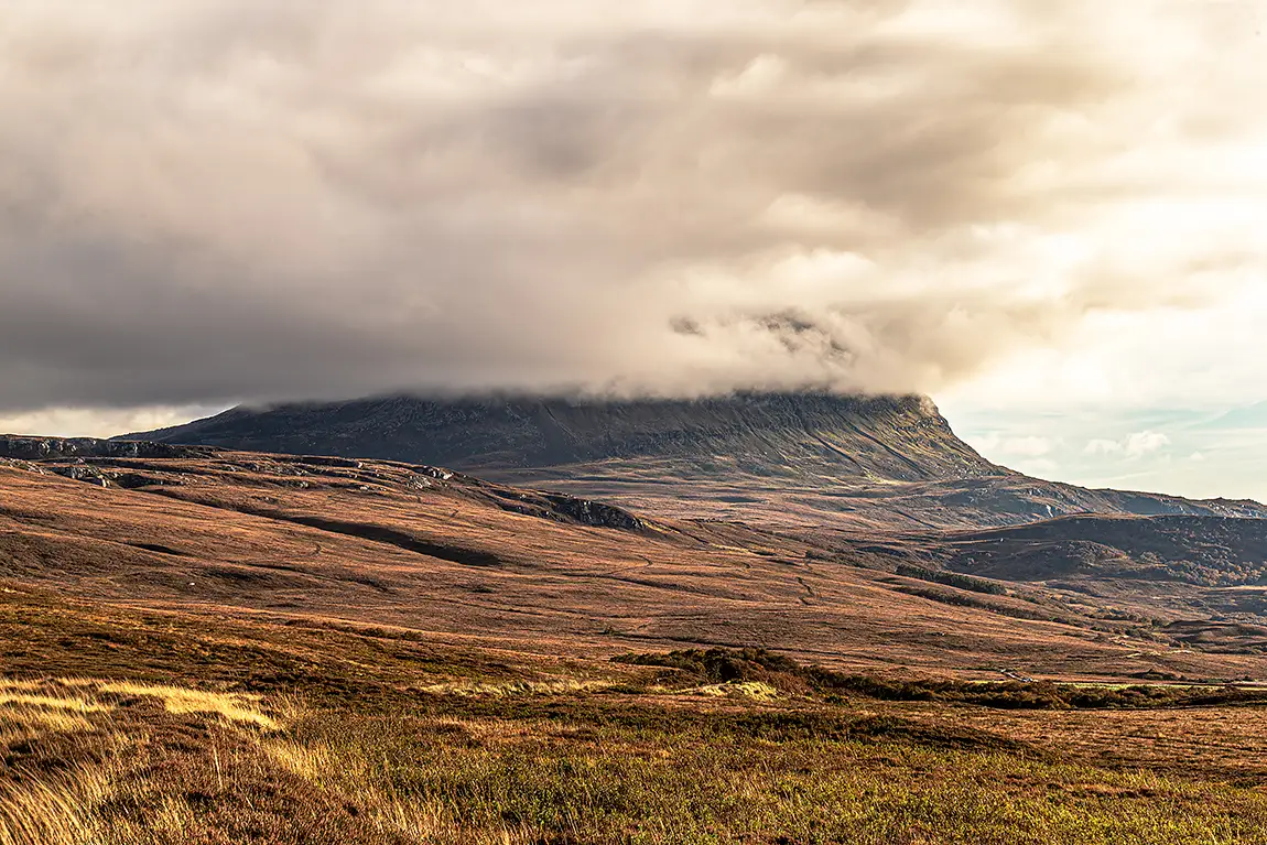 October magic, ben hope, scotland