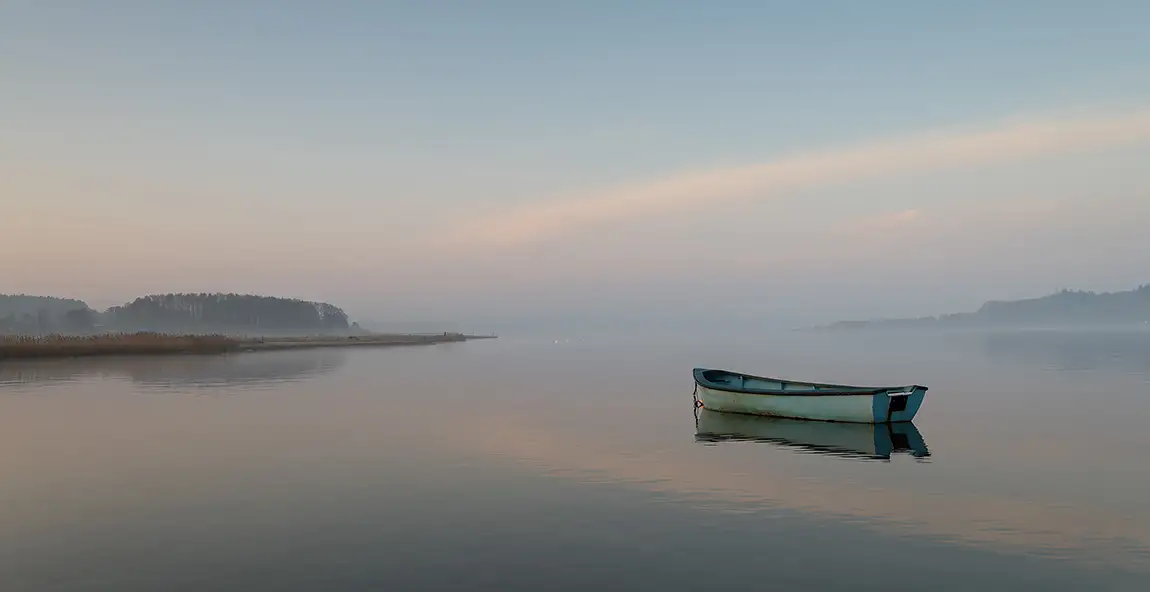 Solitude at mariagerfjord, hadsund, nordjylland, denmark
