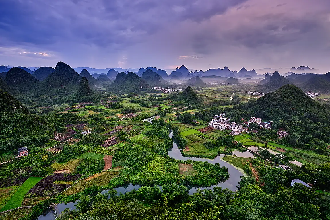After The Storm, Yangshuo Valley, Cuipling, China
