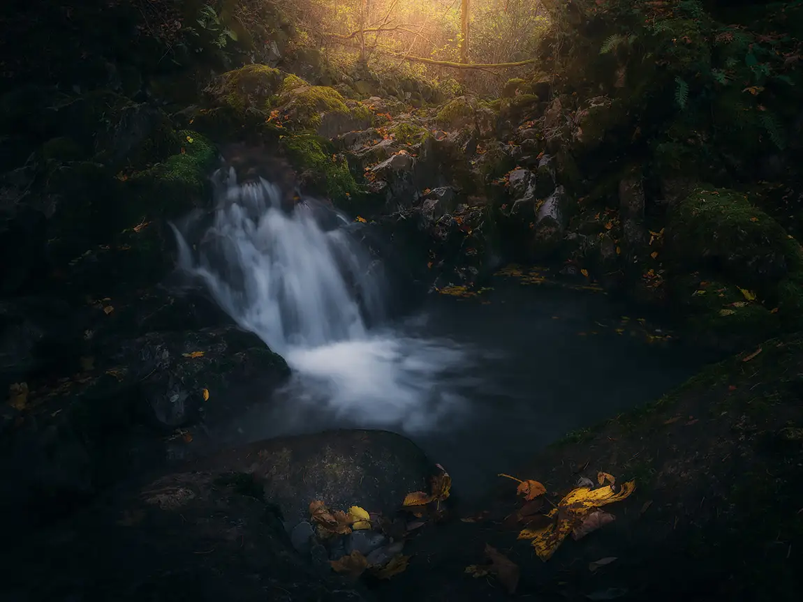 Autumn Falls, Borgo Stremiz, Faedis, Udine, Italy