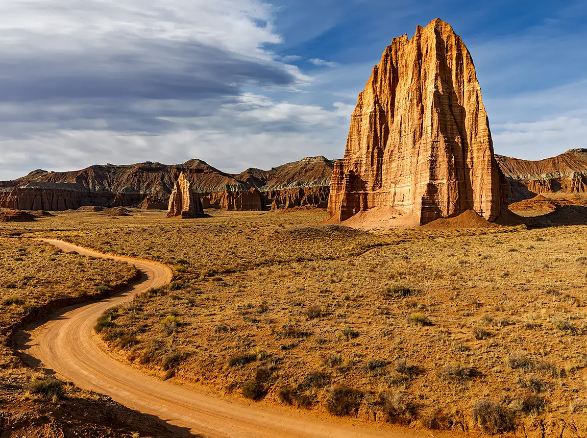 Cathedrals Of The Desert, Capitol Reef National Park, Utah, USA