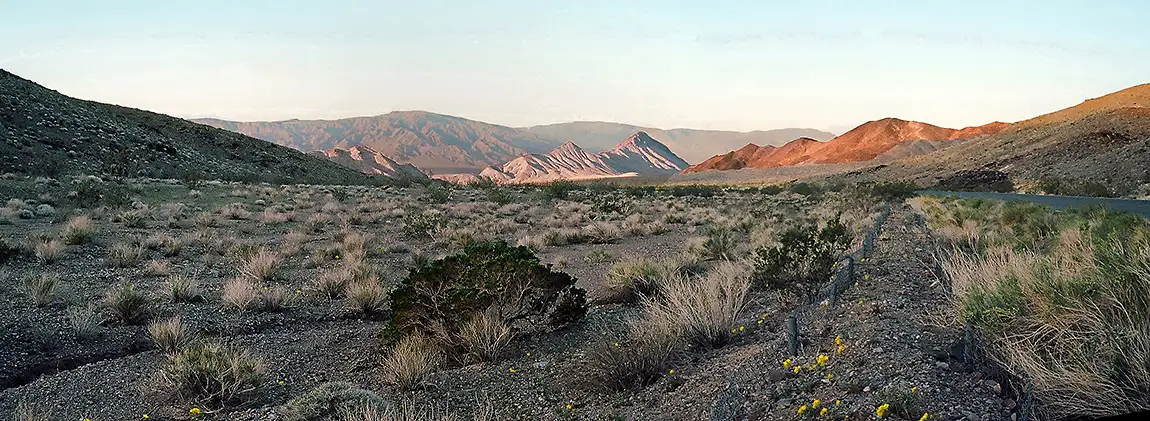 Desertscape, Stovepipe Wells, Death Valley National Park, CA, USA