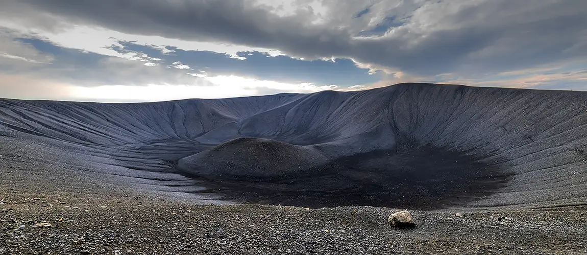 Hverfjall Volcano Crater, Myvatn, North Iceland