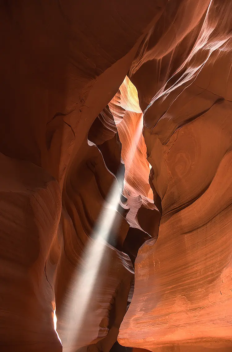 Inner Light, Upper Antelope Canyon, Arizona, USA