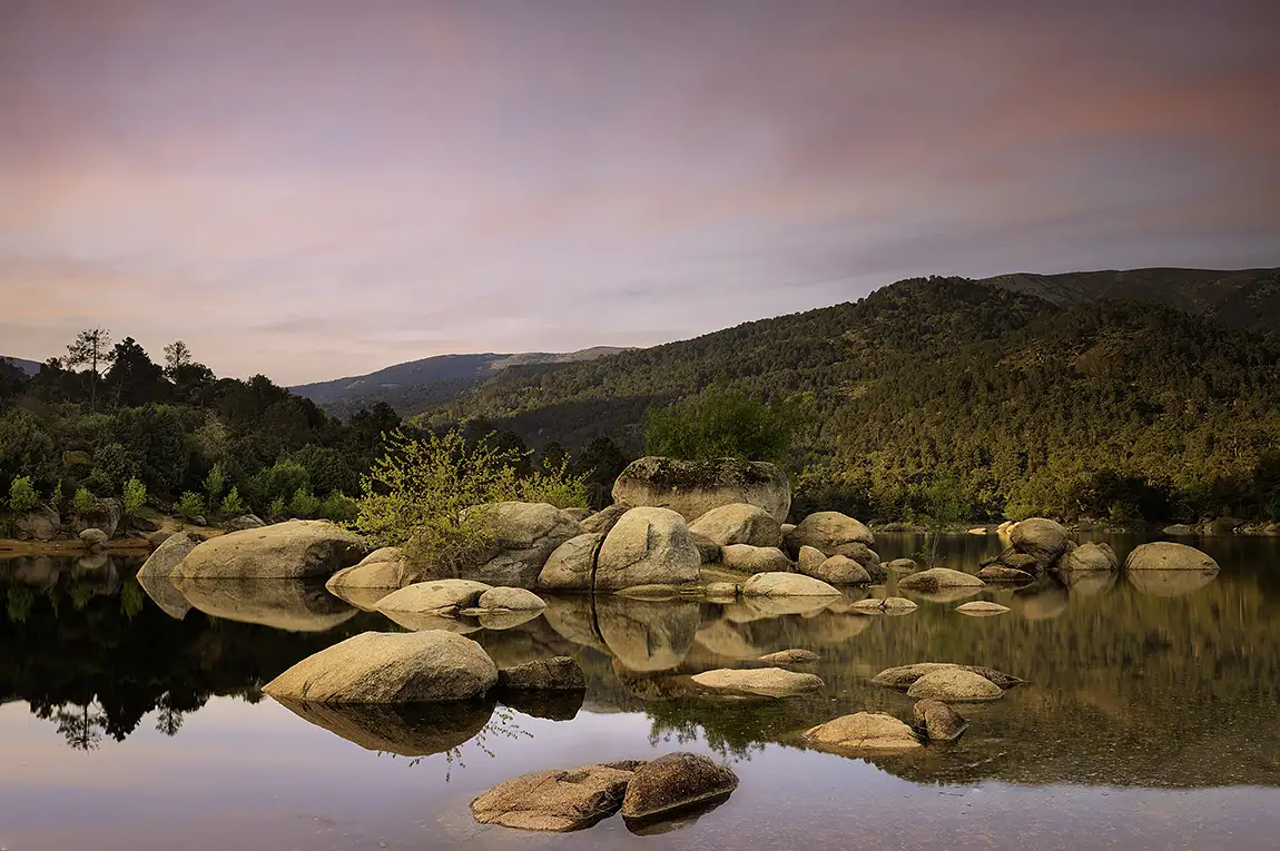 Light, Water And Patience By The Alberche River, Avila, Spain