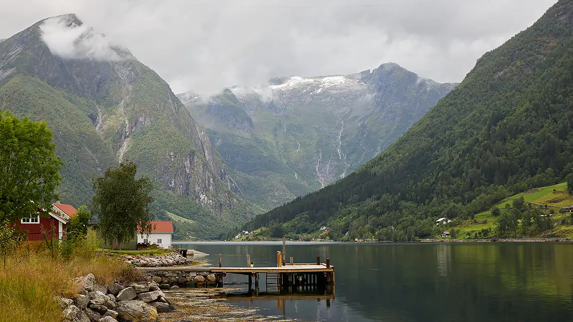 Morning On Balestrand, Sognefjord, Vestland, Norway