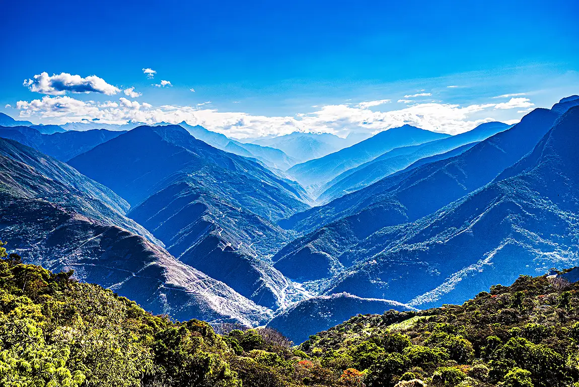 Mountain Playground, Yolosa, Yungas, Andes' Cordillera, Bolivia