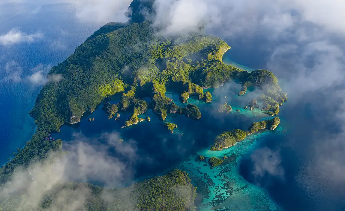 Piaynemo Island Dawn, Raja Ampat, Indonesia