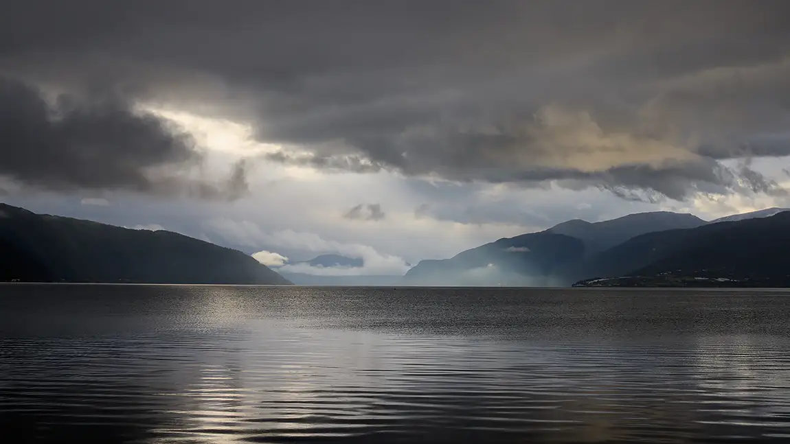 Shades Of Gray, Balestrand, Sognefjord, Vestland, Norway