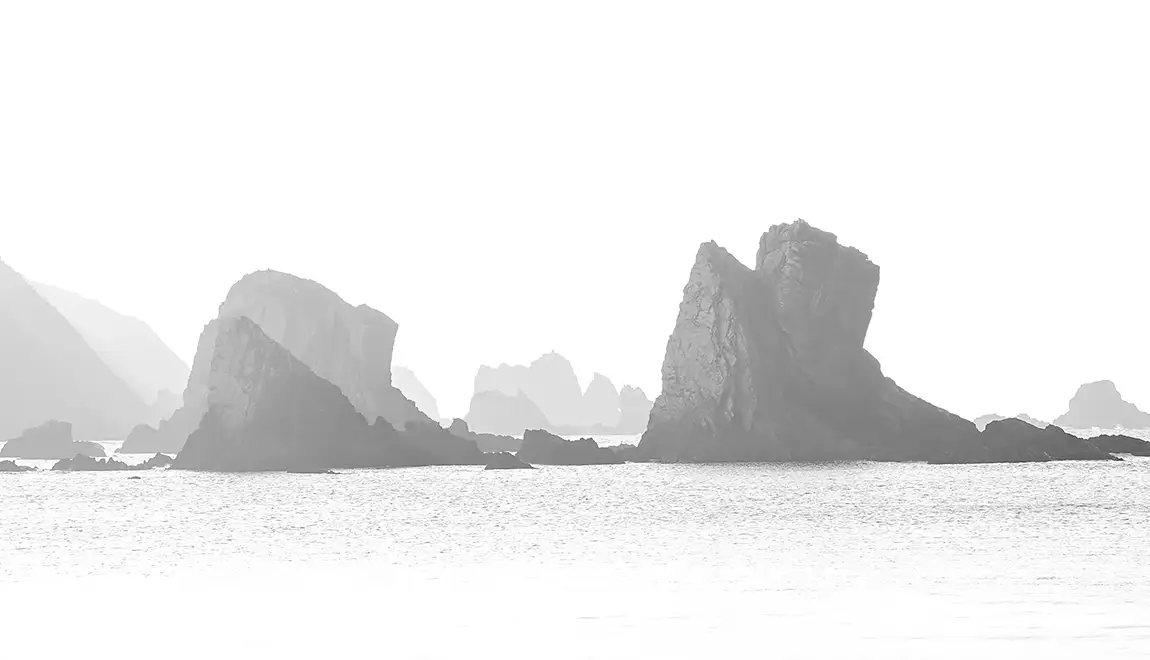 Shadows On The Sea, Silencio Beach, Cudillero, Spain