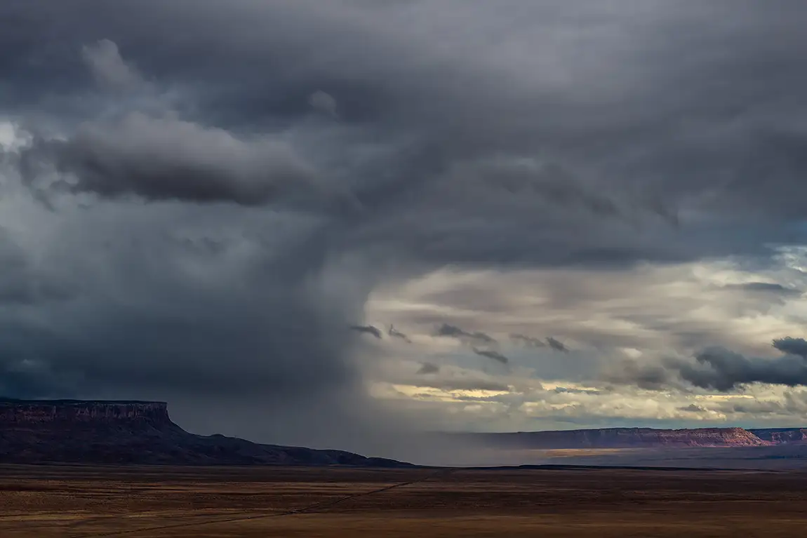 Storm Cell Over Marble Canyon, Vermilion Cliffs National Monument, Arizona, USA