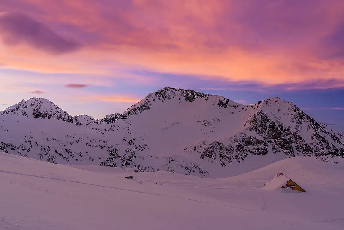 Tevno Lake Shelter, Pirin Mountain, Bulgaria