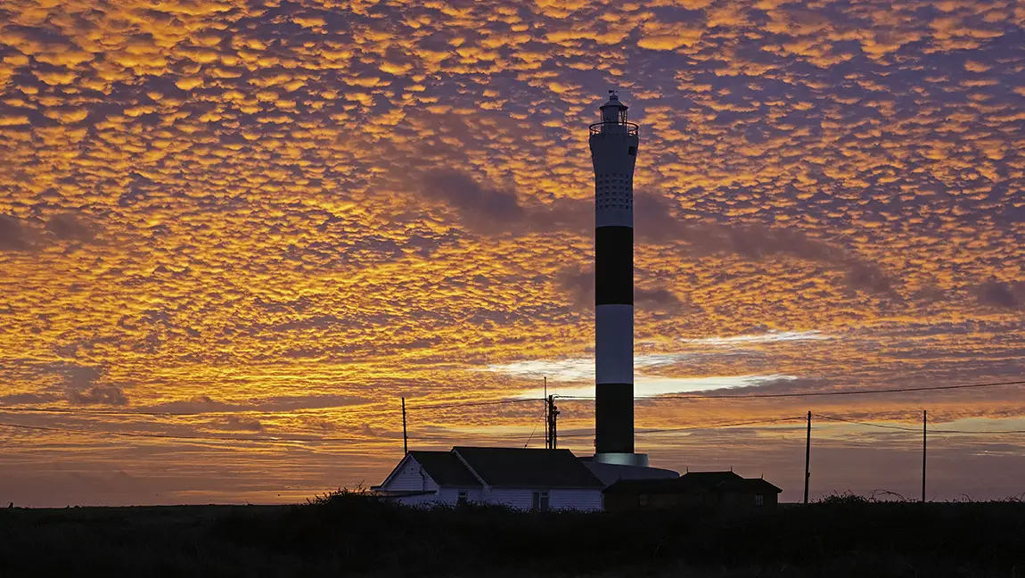 Sunrise At Dungeness Beach, Kent, England