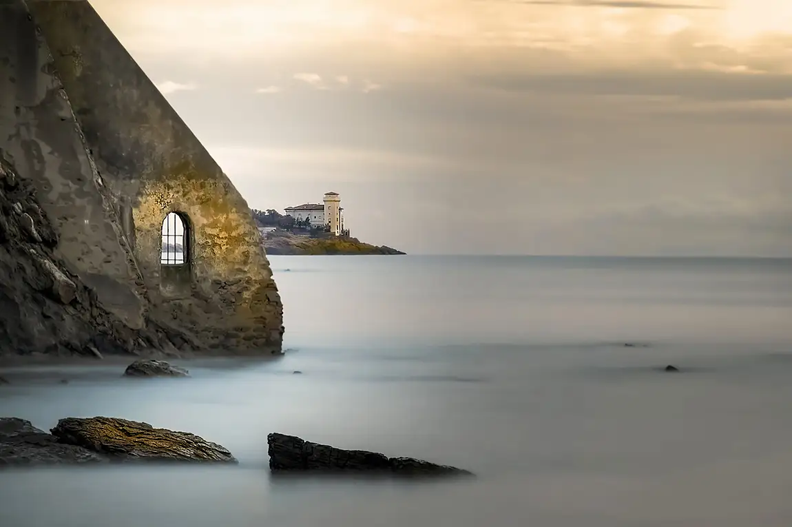 The Silence Window, Quercianella, Livorno, Tuscany, Italy