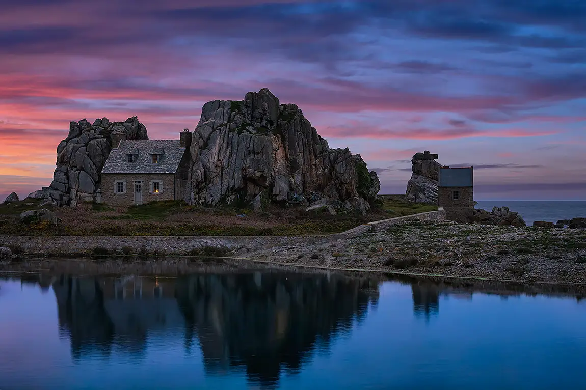 Castel Meur, Plougrescant, Brittany, France