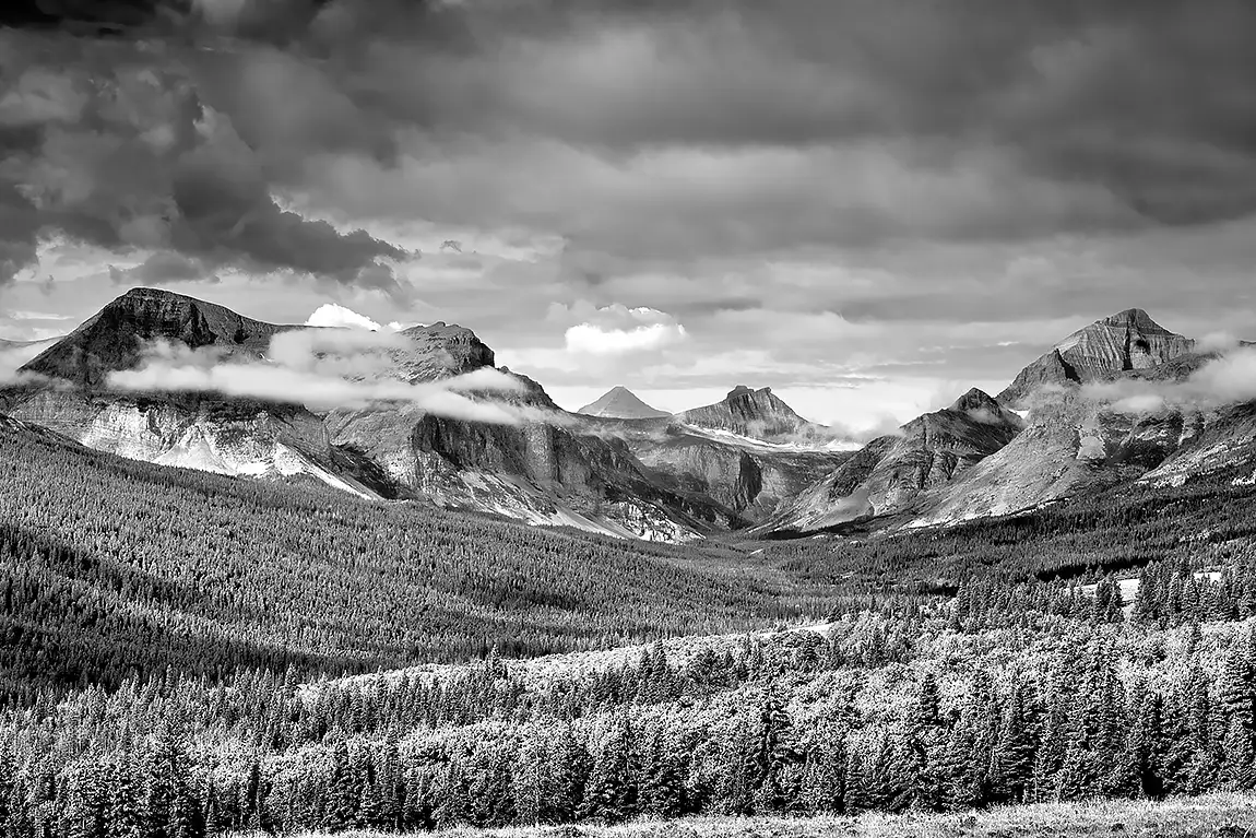 Cut Bank Creek Morning, Glacier National Park, Browning, Montana, USA