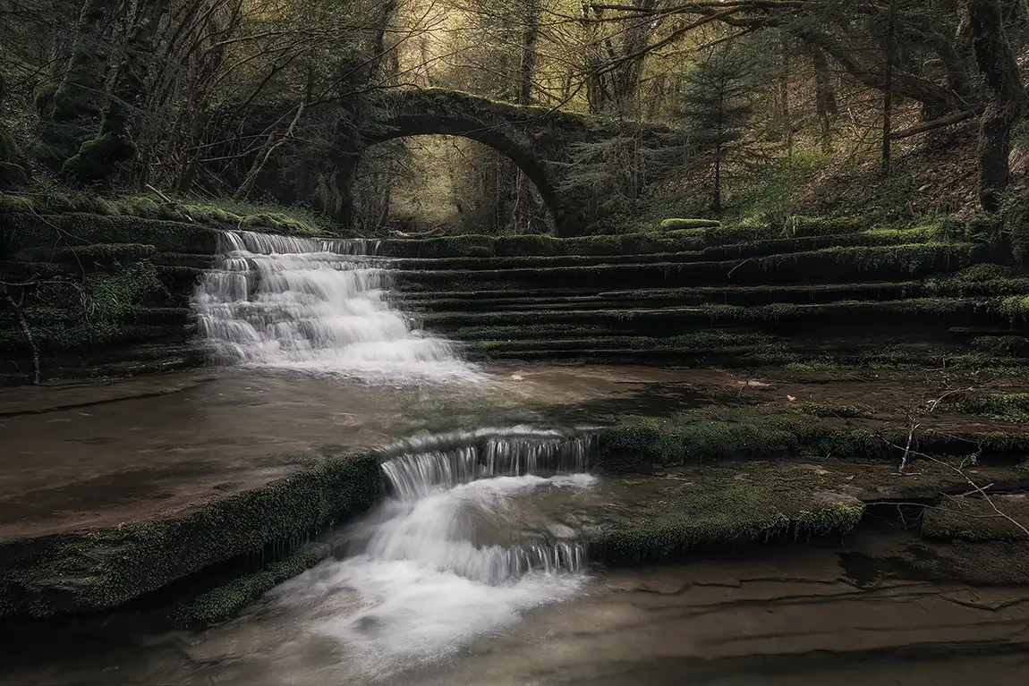 Deep Into The Forest, Dovri Bridge, Zagori, Epirus, Greece