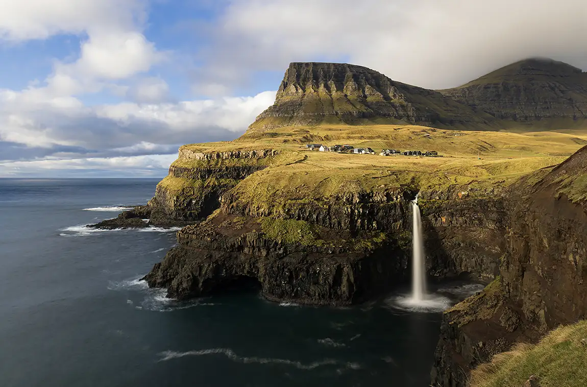 Golden Gasadalur, Faroe Islands