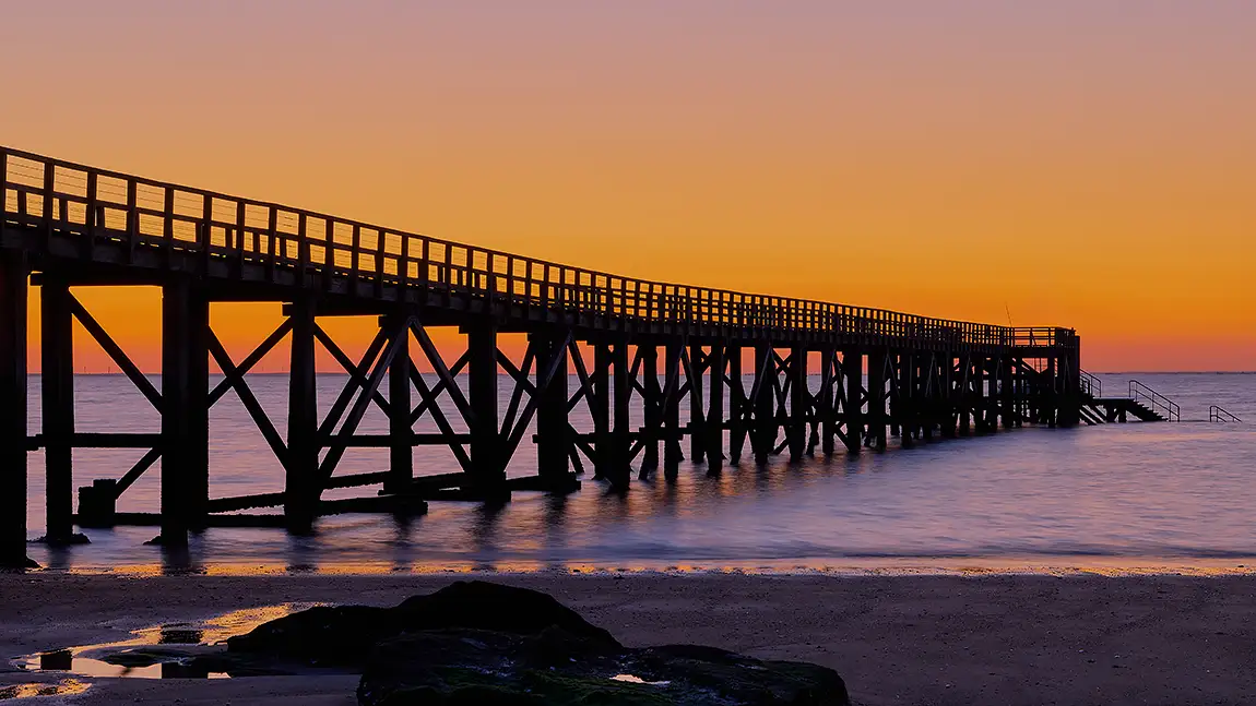 Noirmoutiers Pier, Vendee, France