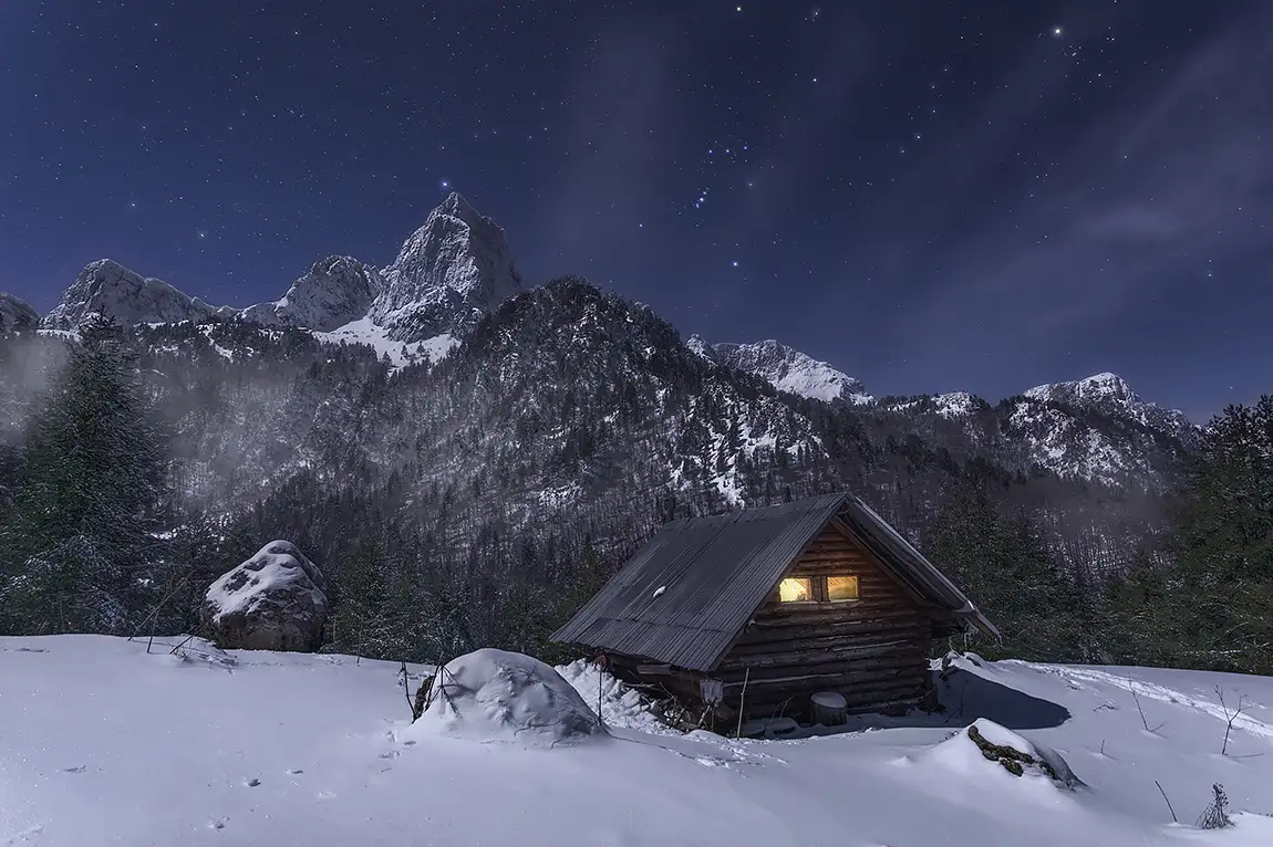 Shelter, Siadi of Myga, Tymfi Mountain, Epirus, Greece