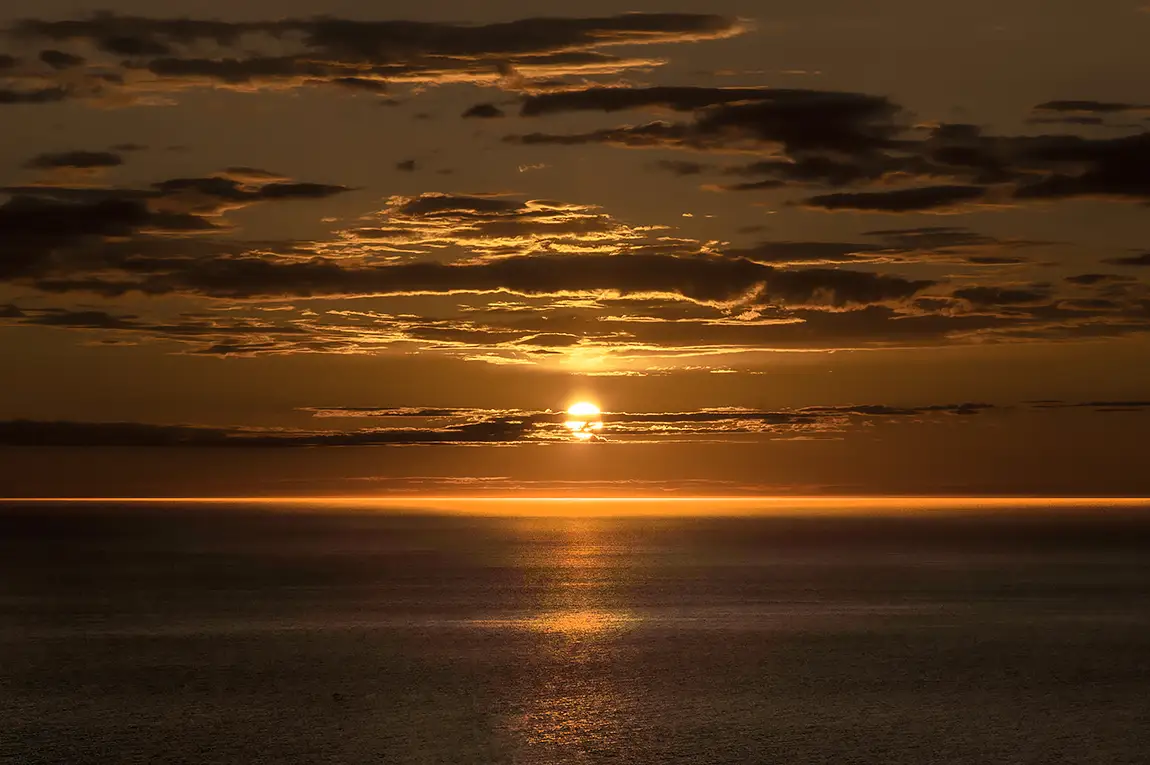 Suspended Sun, Capo Nord, Norway