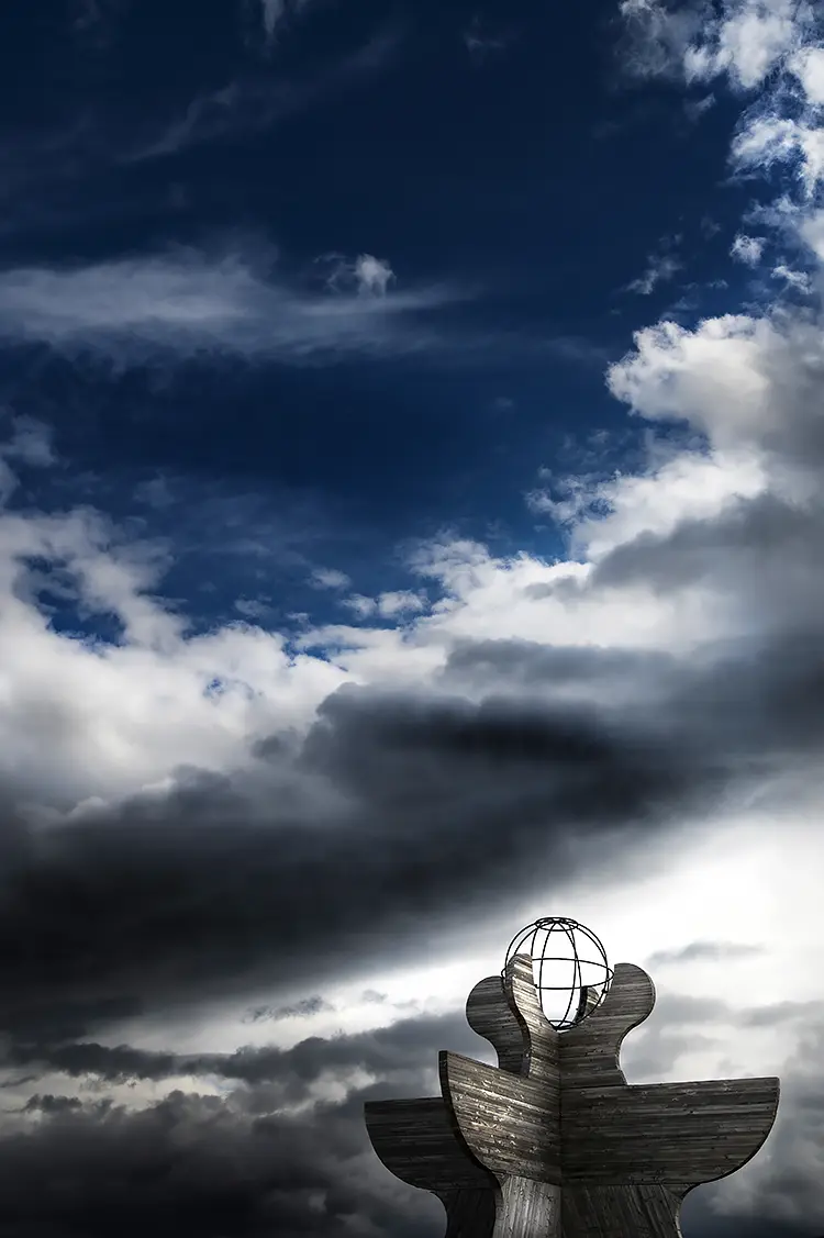 The Arctic Circle Totem, Tromso, Norway