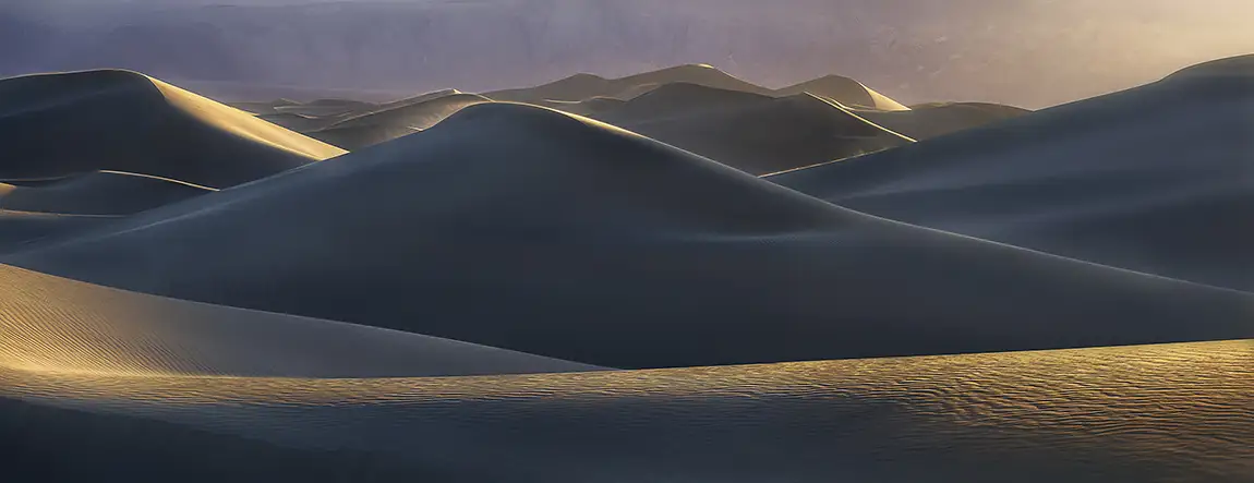 Mesquite Dunes Dawn, Death Valley, California, USA